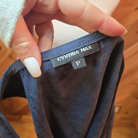 Vintage Cynthia Max made in USA Tencel Tank Small - Picture 4 of 8